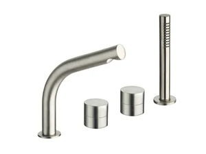 SX CRISX124 - Deck mounted Recessed bathtub tap with hand shower _ CRISTINA Rubinetterie